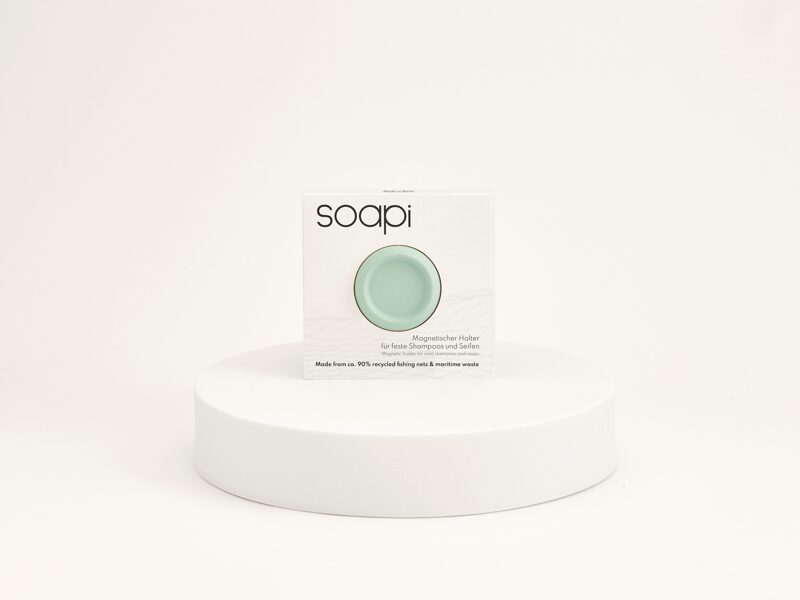 Magnetic soap holder "Soapi Mint"