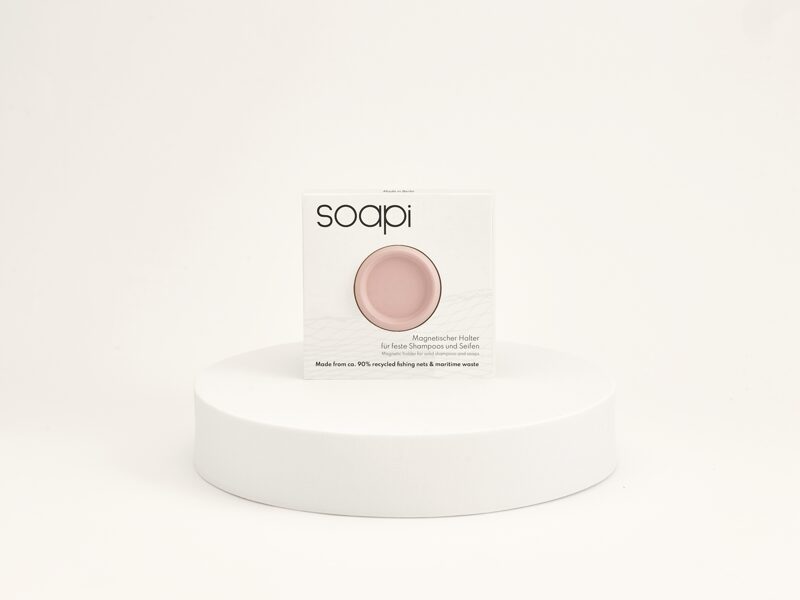 Magnetic soap holder "Soapi Peach"