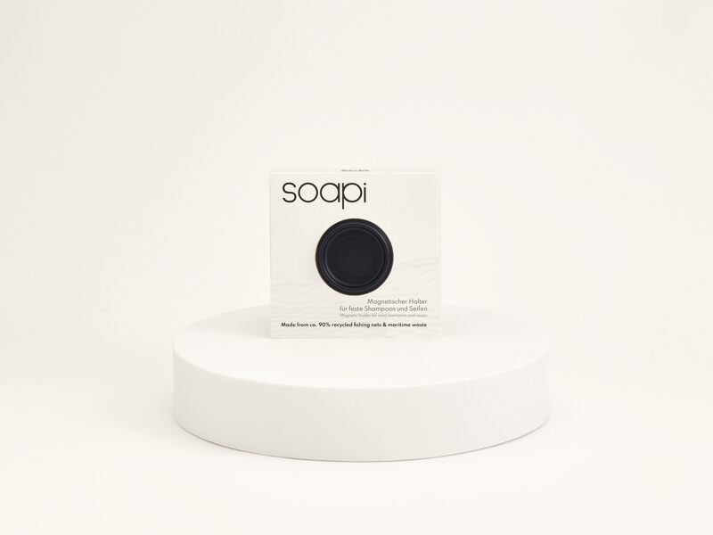 Magnetic soap holder "Soapi Black"