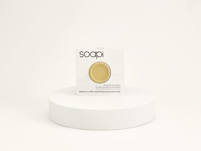 Magnetic soap holder "Soapi Yellow"